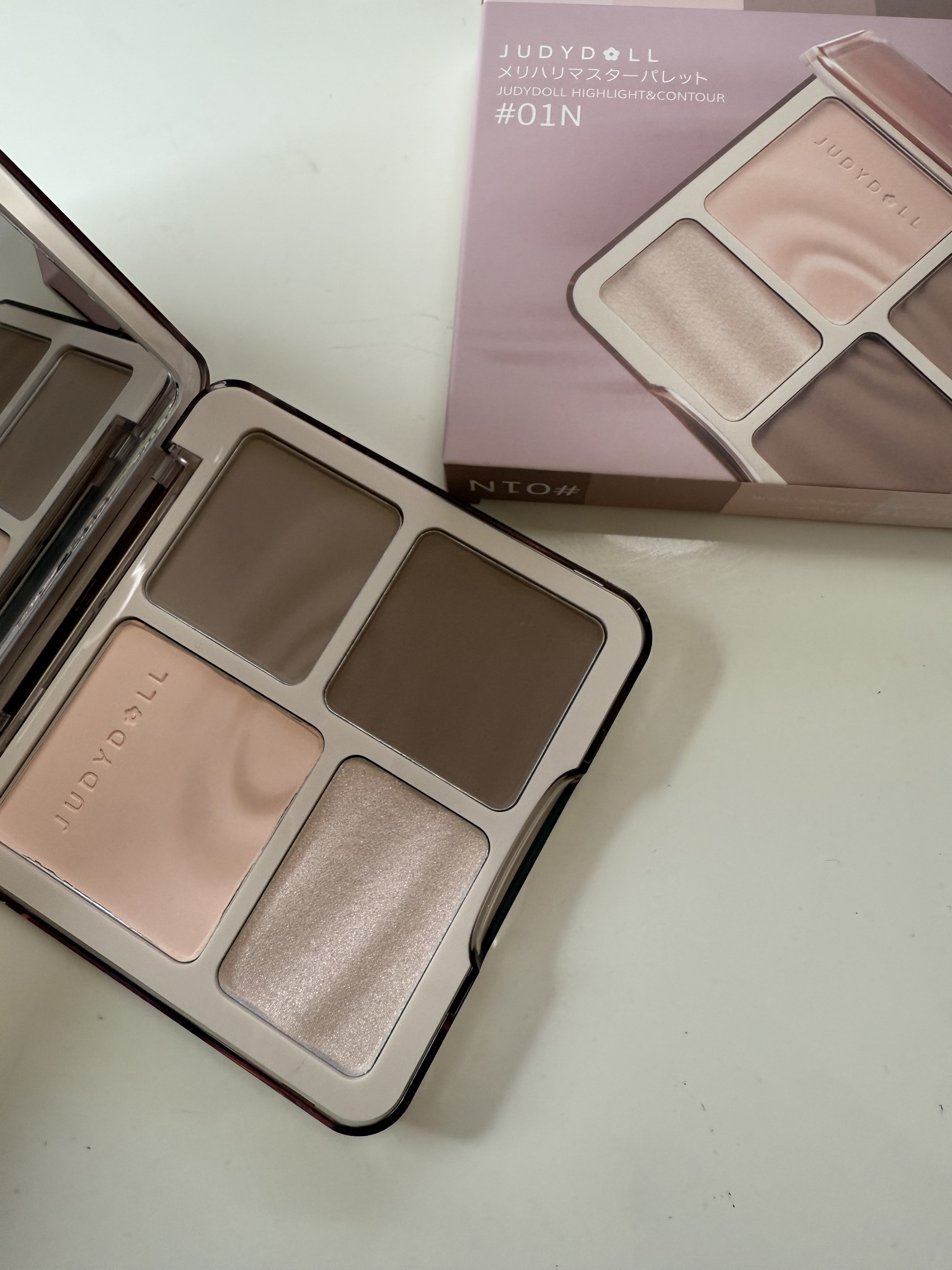 JUDYDOLL メリハリマスターパレット/JUDYDOLL/パウダーハイライトを使ったクチコミ（2枚目）