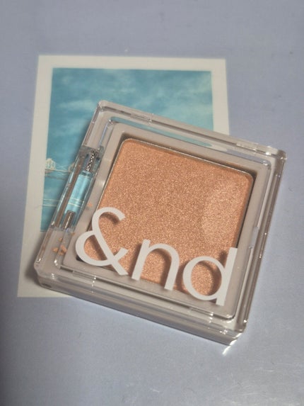 メロウタッチシングルアイシャドウ SH02 Cozy Latte/&nd by rom&nd/単色アイシャドウの画像