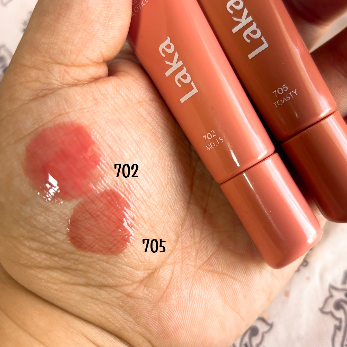 フルーティーリップグローショナー/Laka/リップグロスを使ったクチコミ(2枚目)