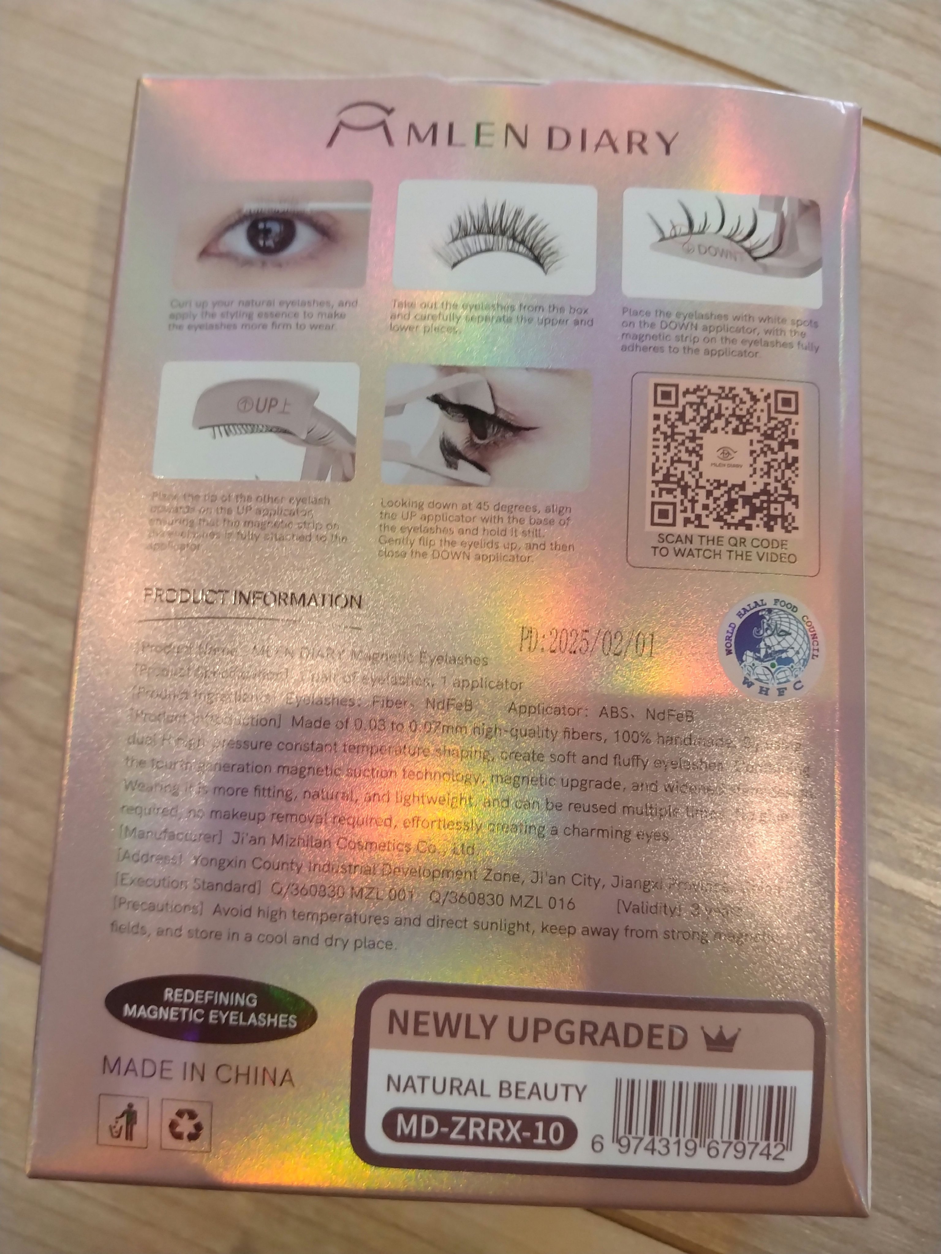 マグネットつけまつげ/MLEN/つけまつげを使ったクチコミ（2枚目）