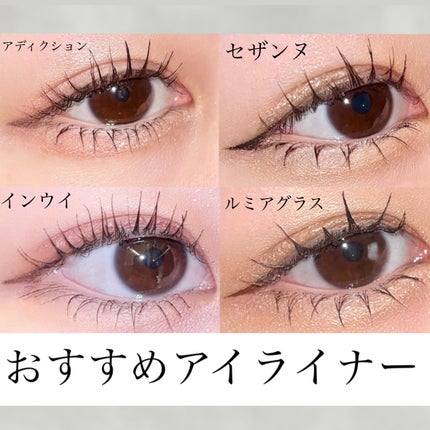 スキルレスライナー/LUMIURGLAS/リキッドアイライナーを使ったクチコミ(1枚目)