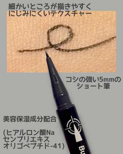 ブレぴたライナー/CEZANNE/アイライナーを使ったクチコミ(2枚目)