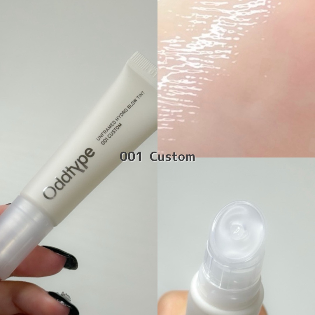 アンフレームドハイドロブロウティント/Oddtype/リップティントを使ったクチコミ（2枚目）