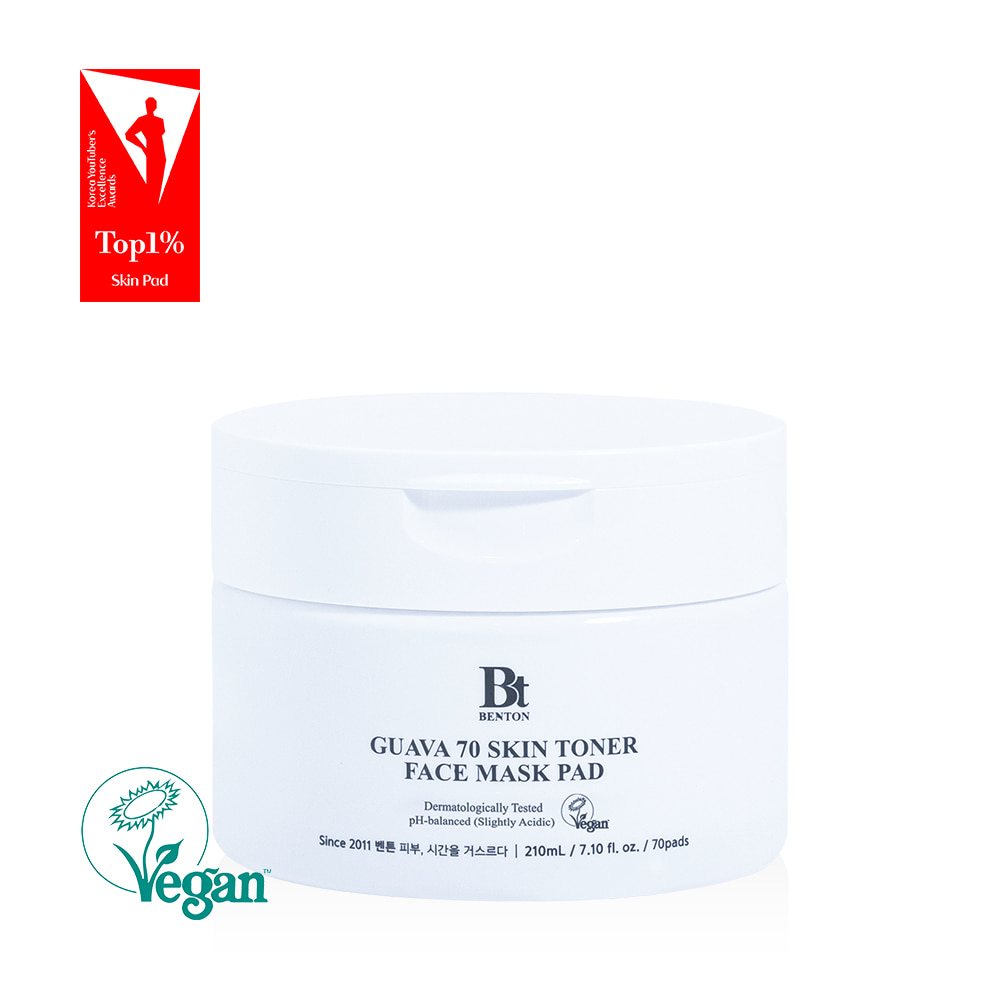 グアバ 70スキントナーパッド /BENTON/トナーパッドを使ったクチコミ（2枚目）