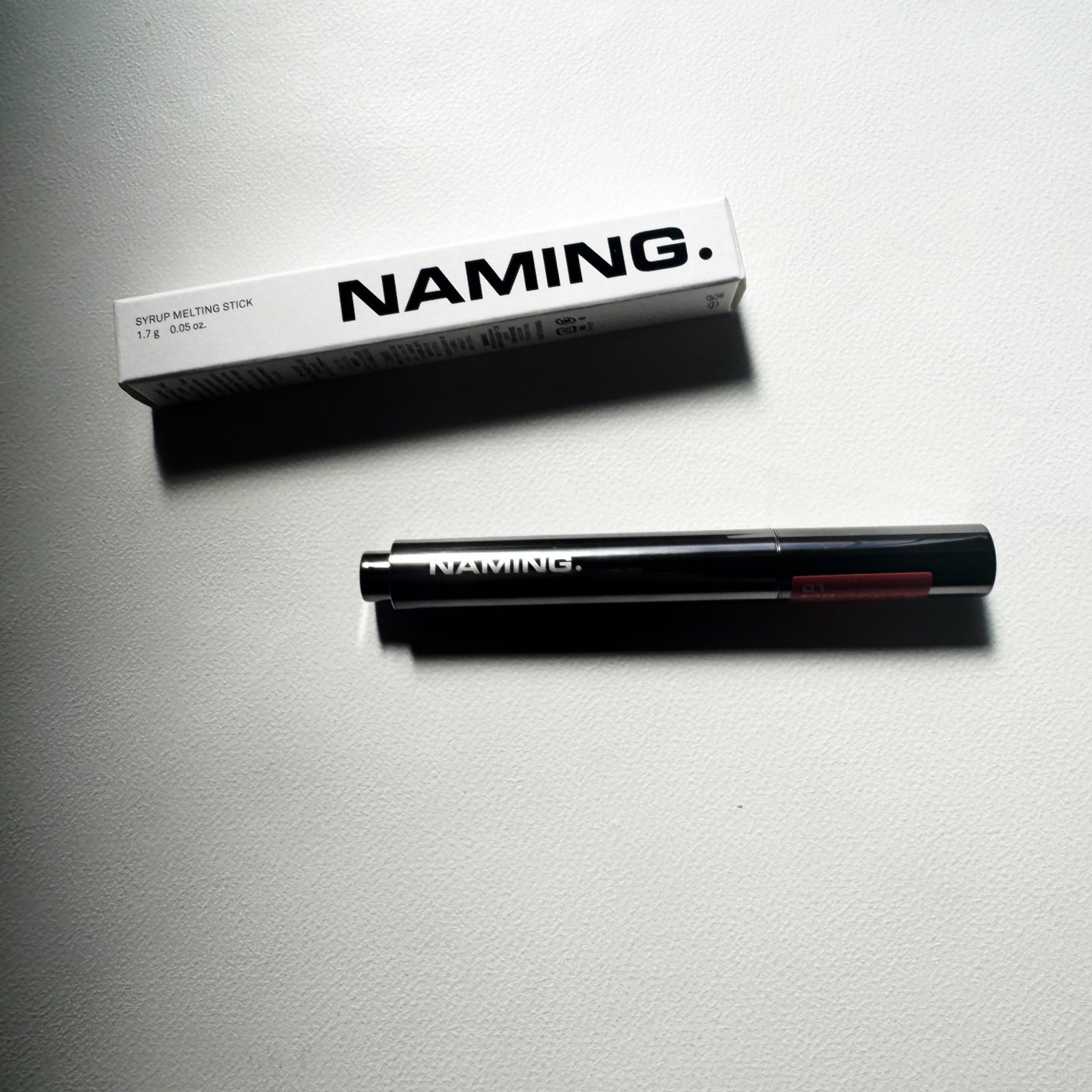 シロップメルティング スティック/NAMING./口紅を使ったクチコミ(1枚目)