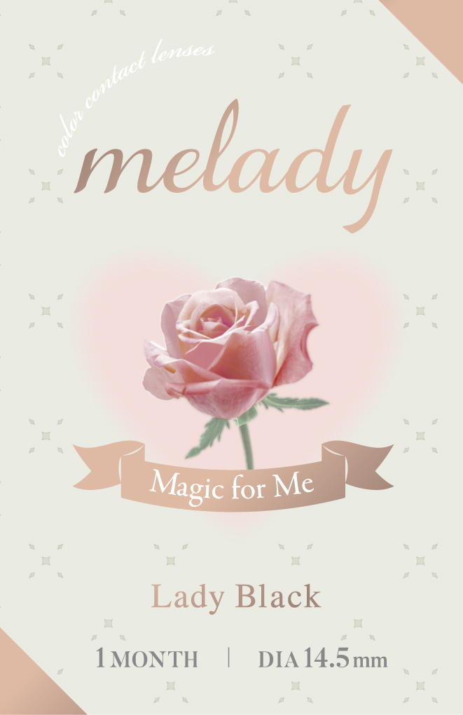 melady 1month レディブラック
