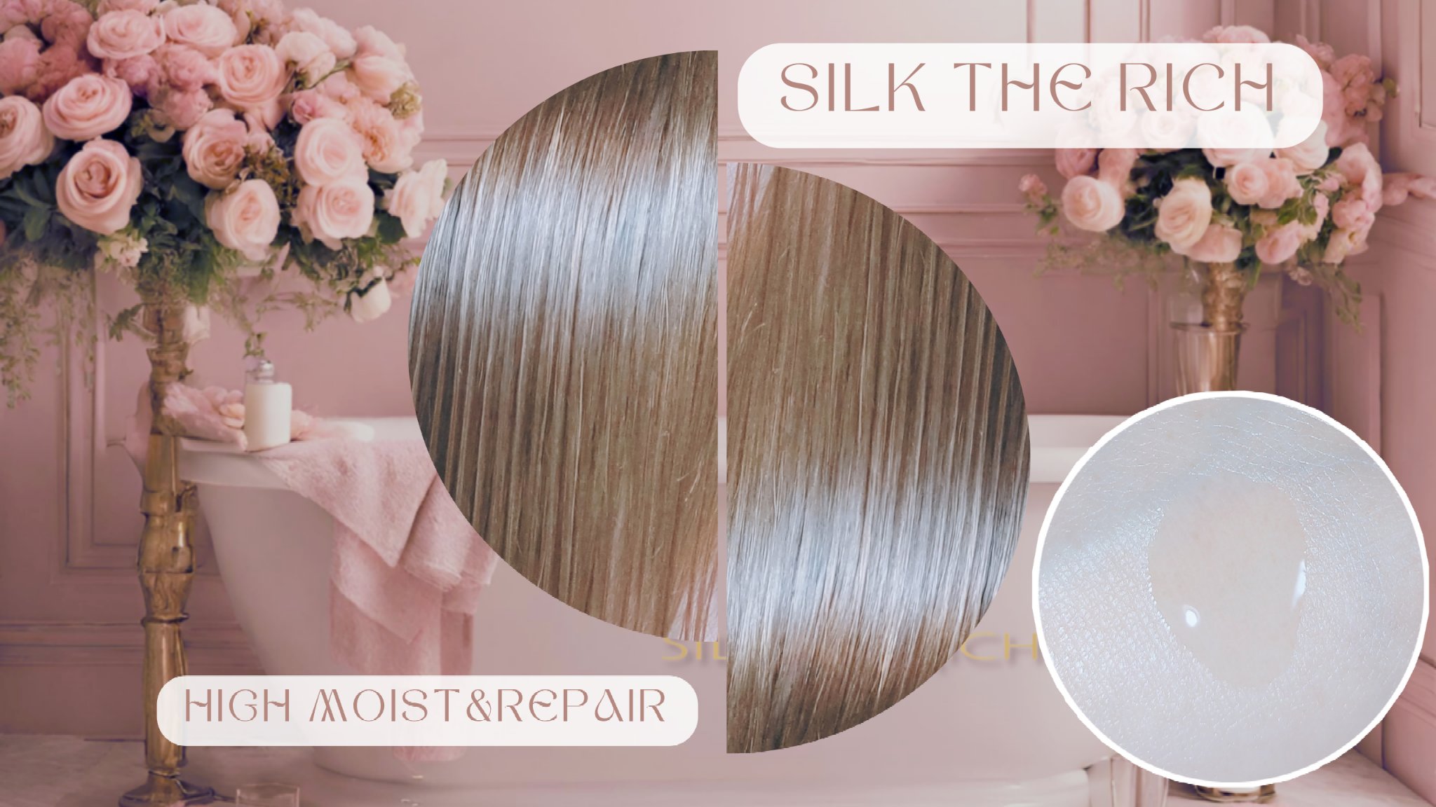 SILK THE RICH ヘアオイルURB/SILK THE RICH/ヘアオイルを使ったクチコミ（2枚目）