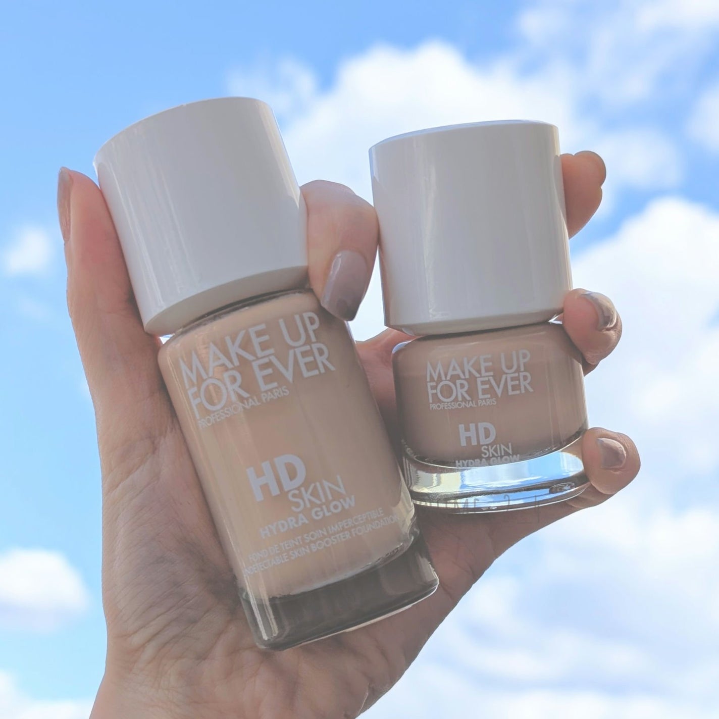 HDスキン ハイドラ グロウ ファンデーション/MAKE UP FOR EVER/リキッドファンデーションを使ったクチコミ(1枚目)