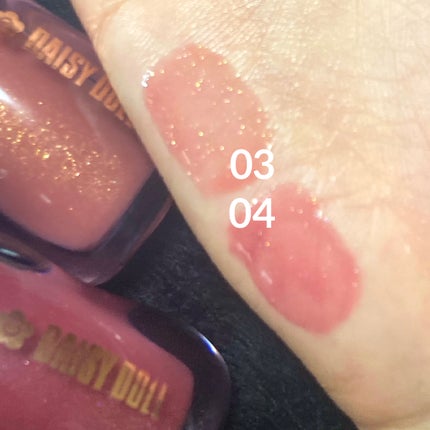 ジュエリー シロップ グロス/DAISY DOLL by MARY QUANT/リップグロスを使ったクチコミ(5枚目)