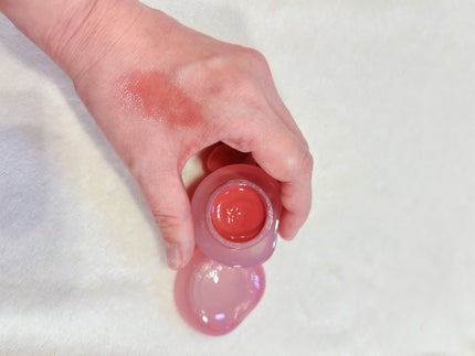 フィー リップアンドチーク グローイジェリーポット/fwee/リップグロスを使ったクチコミ(2枚目)