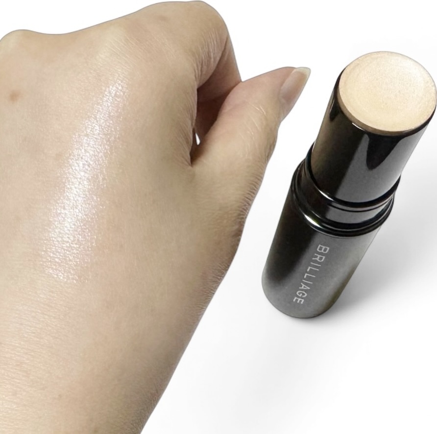 メルティング グロウ ハイライター /ブリリアージュ/スティックハイライトを使ったクチコミ（3枚目）