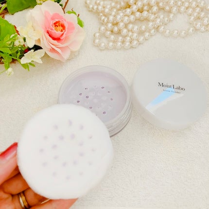 モイストラボ ルースパウダー〈くすみ防止タイプ〉/Moist Labo/ルースパウダーを使ったクチコミ(6枚目)