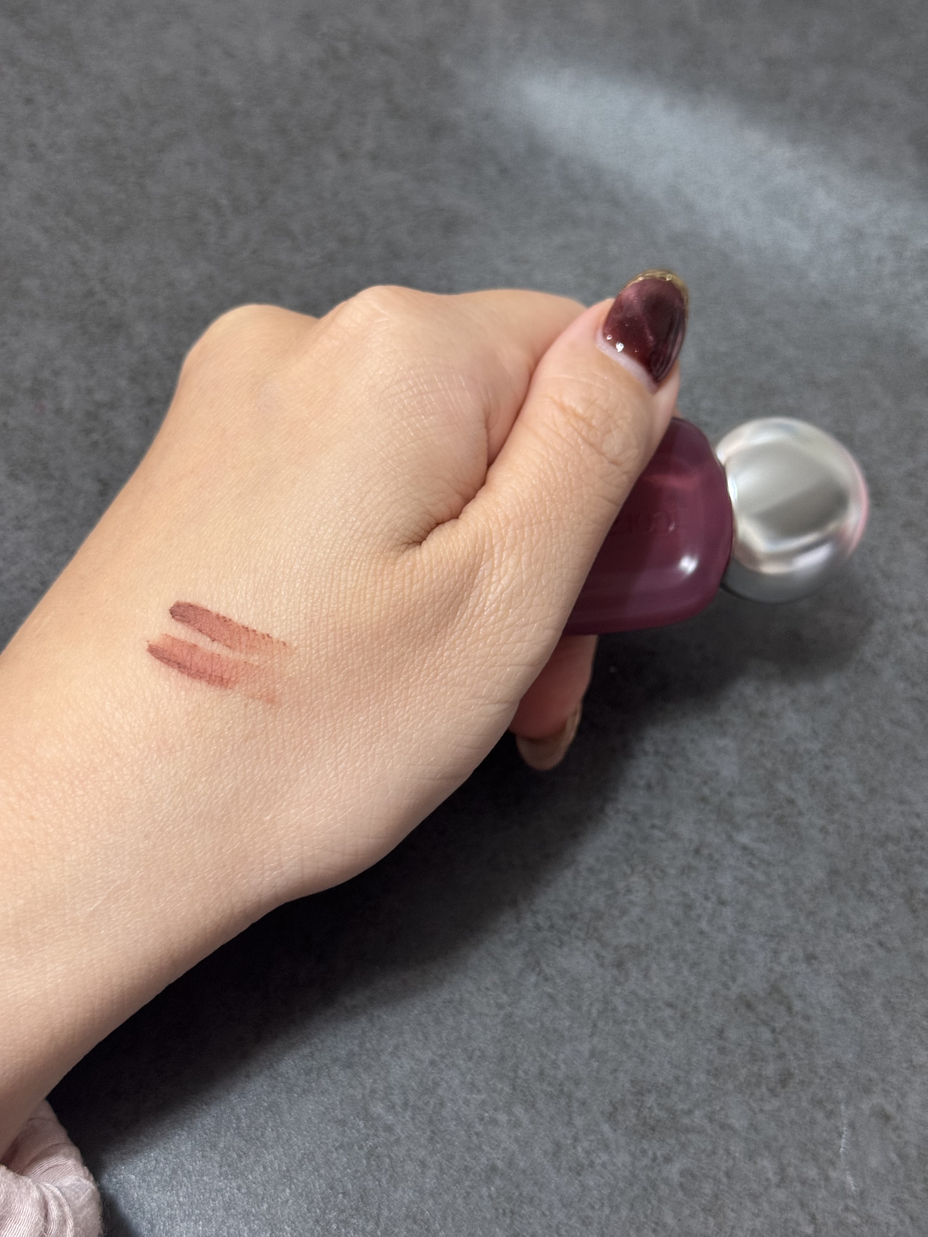 ベア ベルベット ティント 302 ベアフィグ/Coralhaze/リップティントを使ったクチコミ（2枚目）