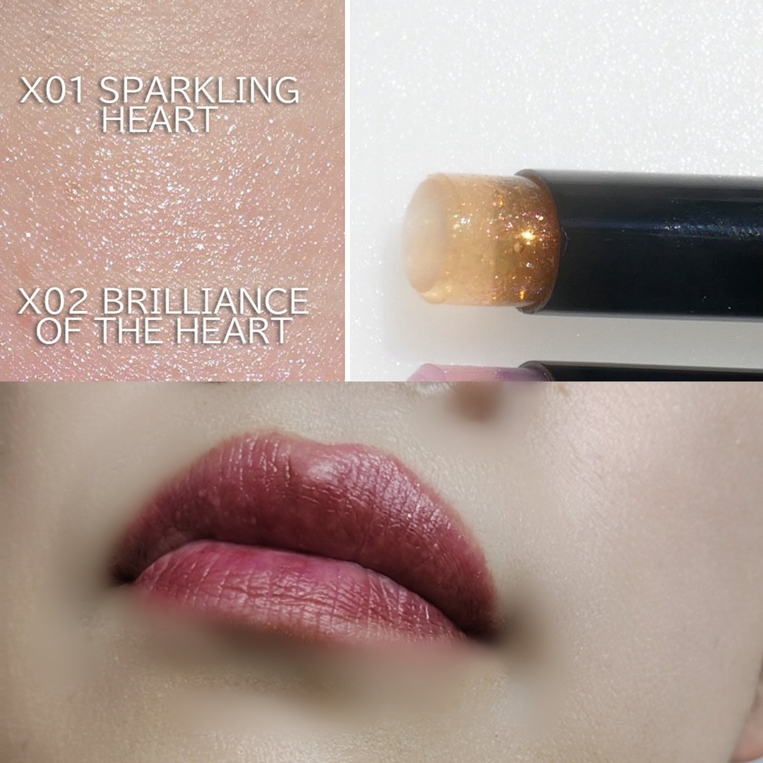 グリタリングジェリーリップ/THREE/リップティントを使ったクチコミ（3枚目）