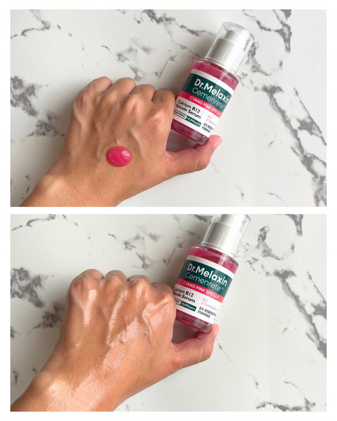 セメンリトシアノ ピンクスピキュールセラム/Dr.Melaxin/美容液を使ったクチコミ(2枚目)