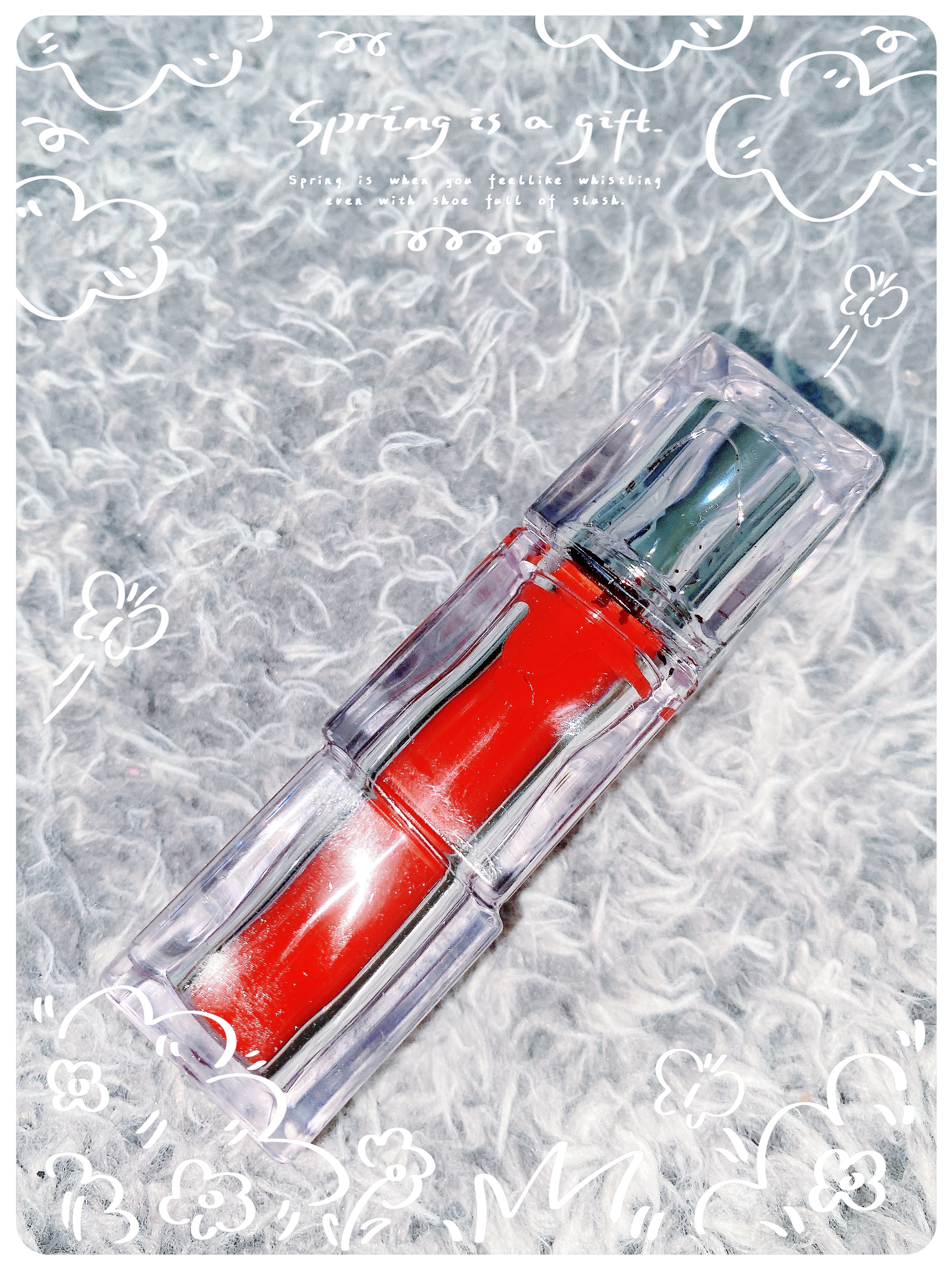 ウォーターリズムグロウティント/TIRTIR(ティルティル)/リップティントを使ったクチコミ（1枚目）