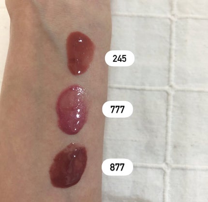 アンシーン バルーンティント/Oddtype/リップティントを使ったクチコミ(3枚目)