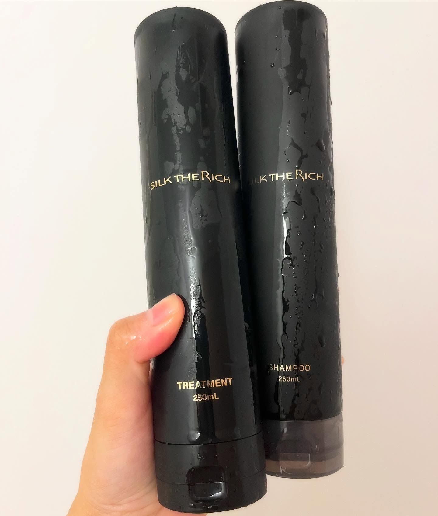 SILK THE RICH スカルプ&リペア シャンプー・トリートメント/SILK THE RICH/市販シャンプーを使ったクチコミ（1枚目）