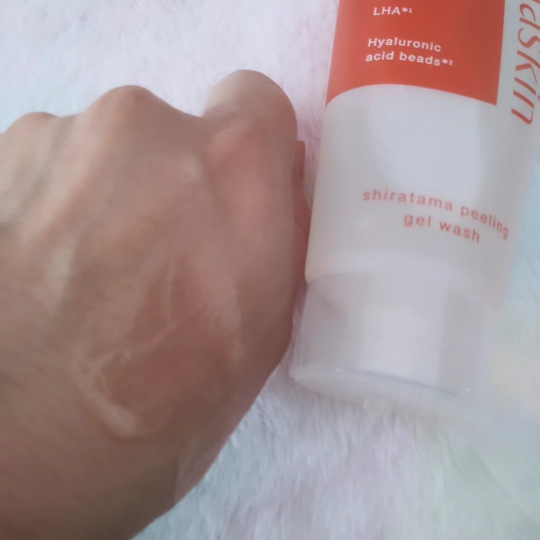 白玉ピーリングジェル洗顔/Lalaskin/その他洗顔料を使ったクチコミ（3枚目）