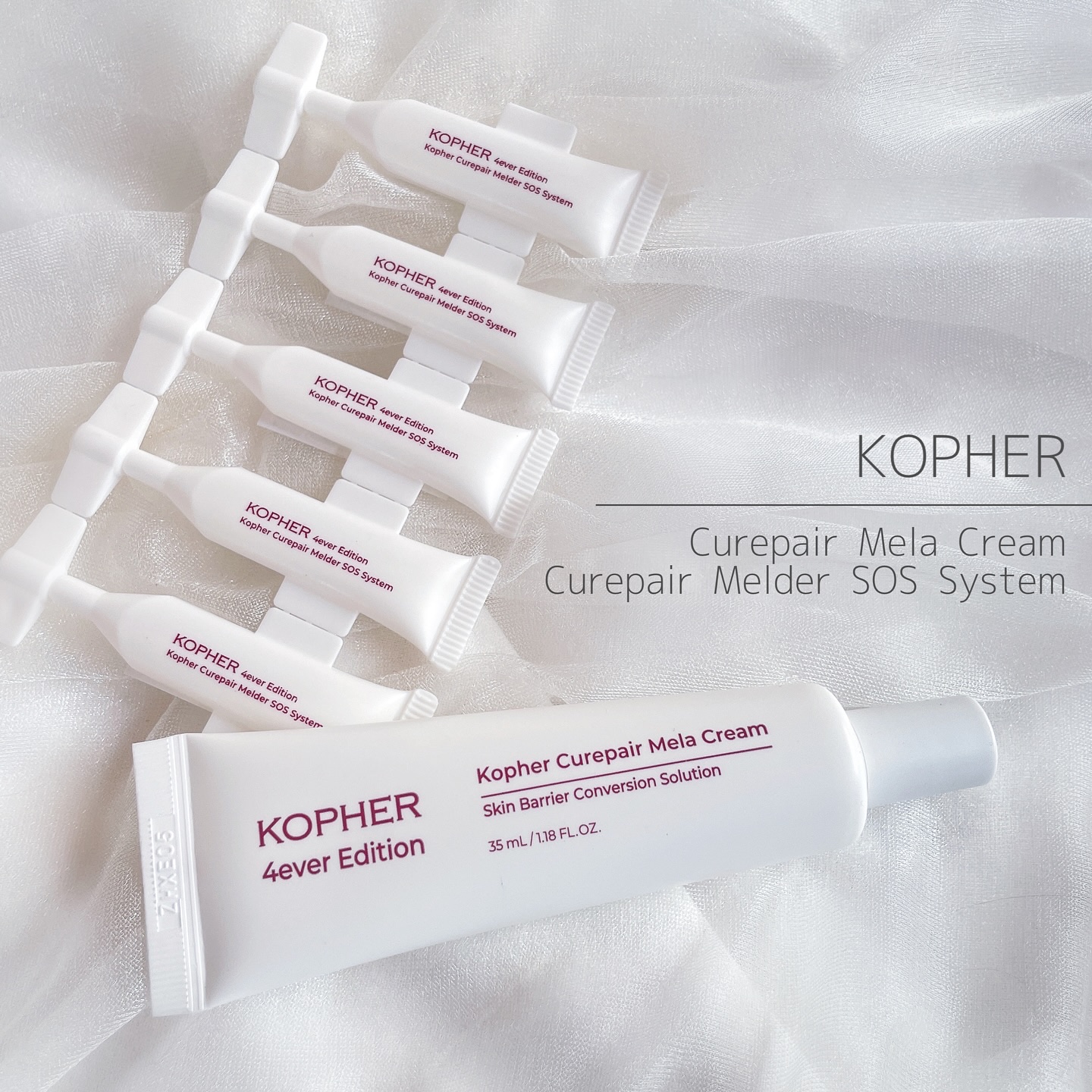 CUREPAIR MELA CREAM /KOPHER/フェイスクリームを使ったクチコミ（1枚目）