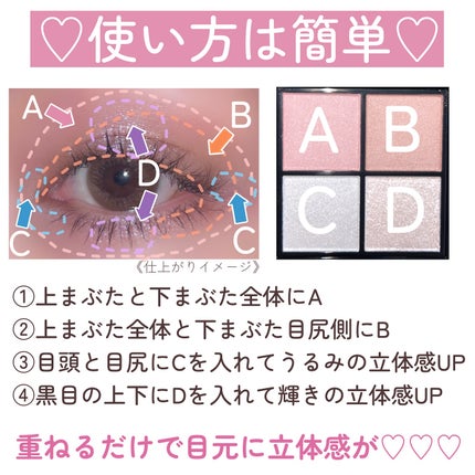 ケイト ポッピングシルエットシャドウ/KATE/アイシャドウパレットを使ったクチコミ(8枚目)
