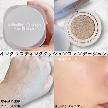 インクラスティングクッションファンデーション/THE FACE SHOP/クッションファンデーションを使ったクチコミ(2枚目)