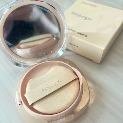 ウォンジョンヨ プロ パーフェクティングクッション ナチュラル/Wonjungyo/クッションファンデーションを使ったクチコミ(2枚目)