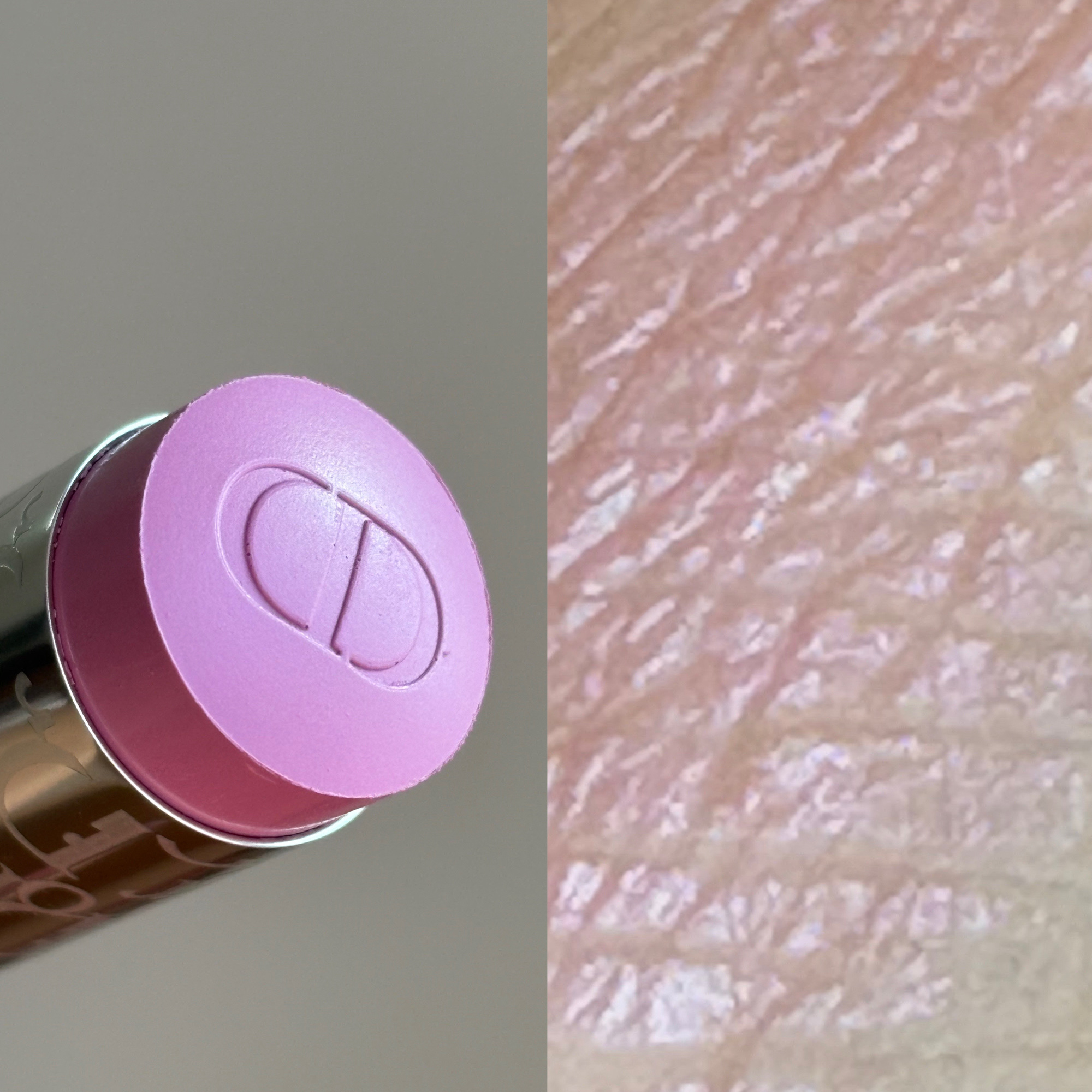 バックステージ ロージー グロウ スティック 063 ピンク ライラック/Dior/チークを使ったクチコミ（2枚目）