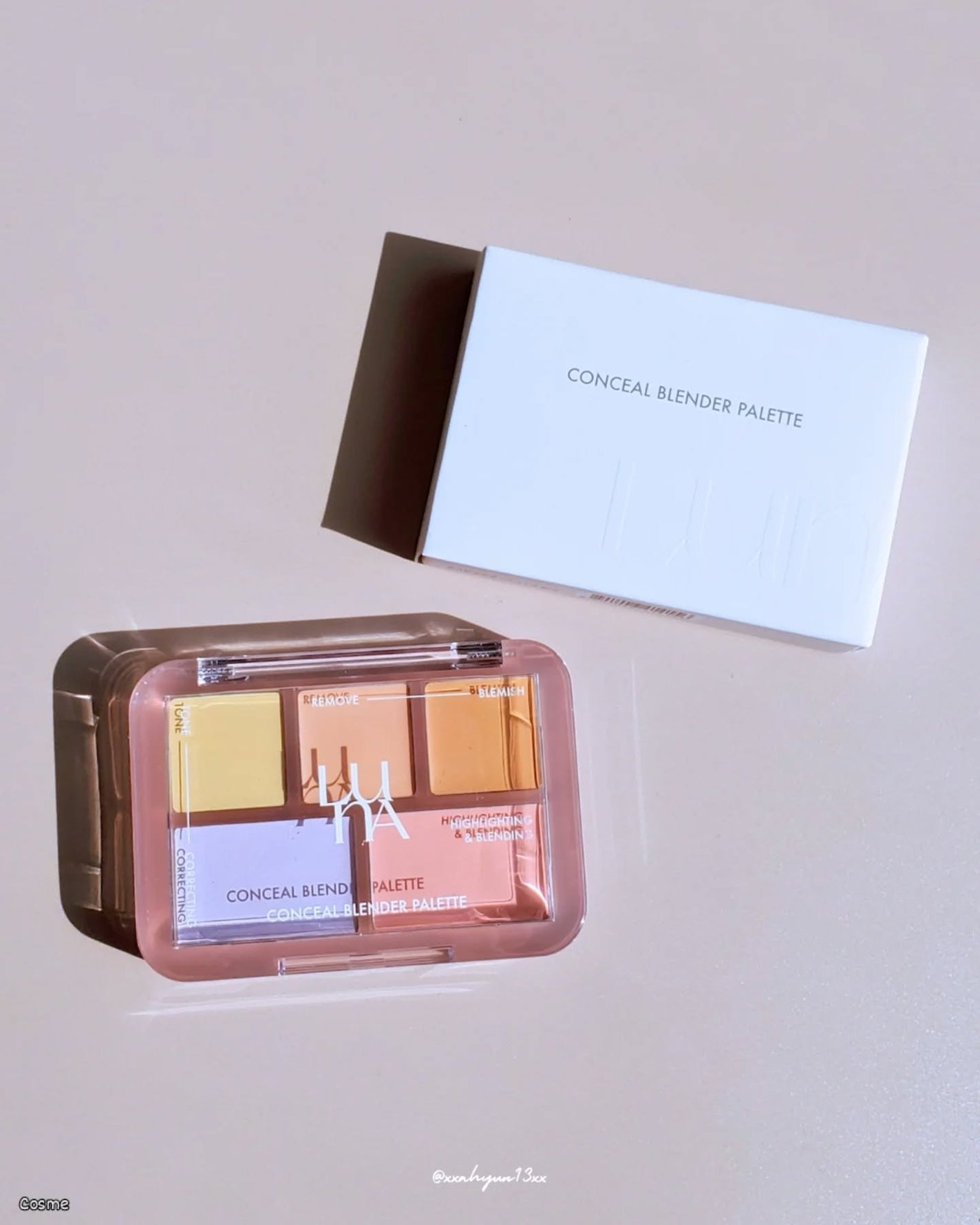 コンシールブレンダーパレット/LUNA/パレットコンシーラーを使ったクチコミ(1枚目)