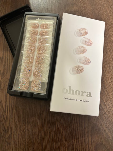 セミキュアジェルネイル(ハンド)/ohora/ネイルシールを使ったクチコミ(3枚目)