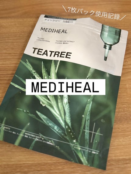 THE ティーツリー 3ミニッツ マスク/MEDIHEAL/シートマスク・パックを使ったクチコミ(1枚目)