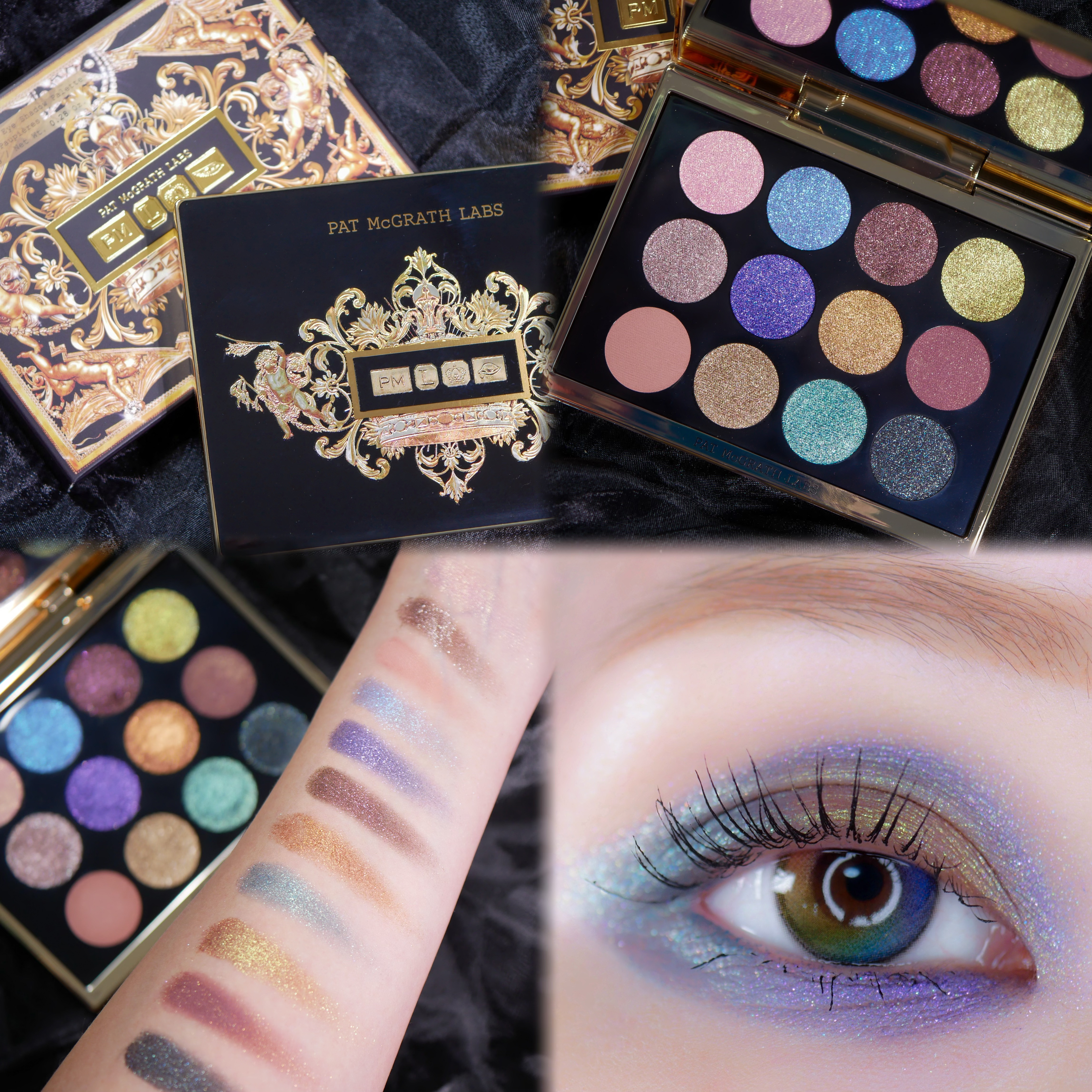 Gilded Nirvana: Mega Eye Shadow Palette/PAT McGRATH LABS/アイシャドウパレットを使ったクチコミ（1枚目）