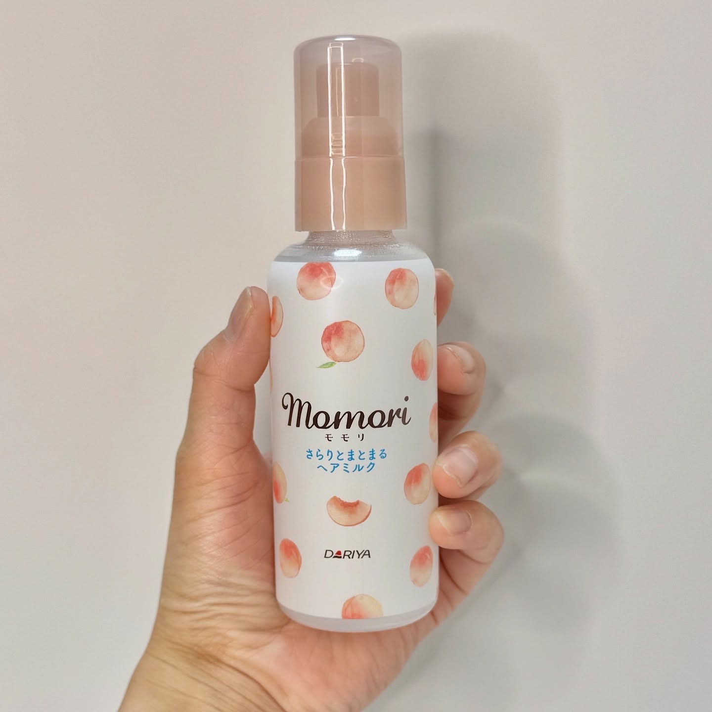 さらりとまとまるヘアミルク/モモリ/ヘアミルクを使ったクチコミ（1枚目）