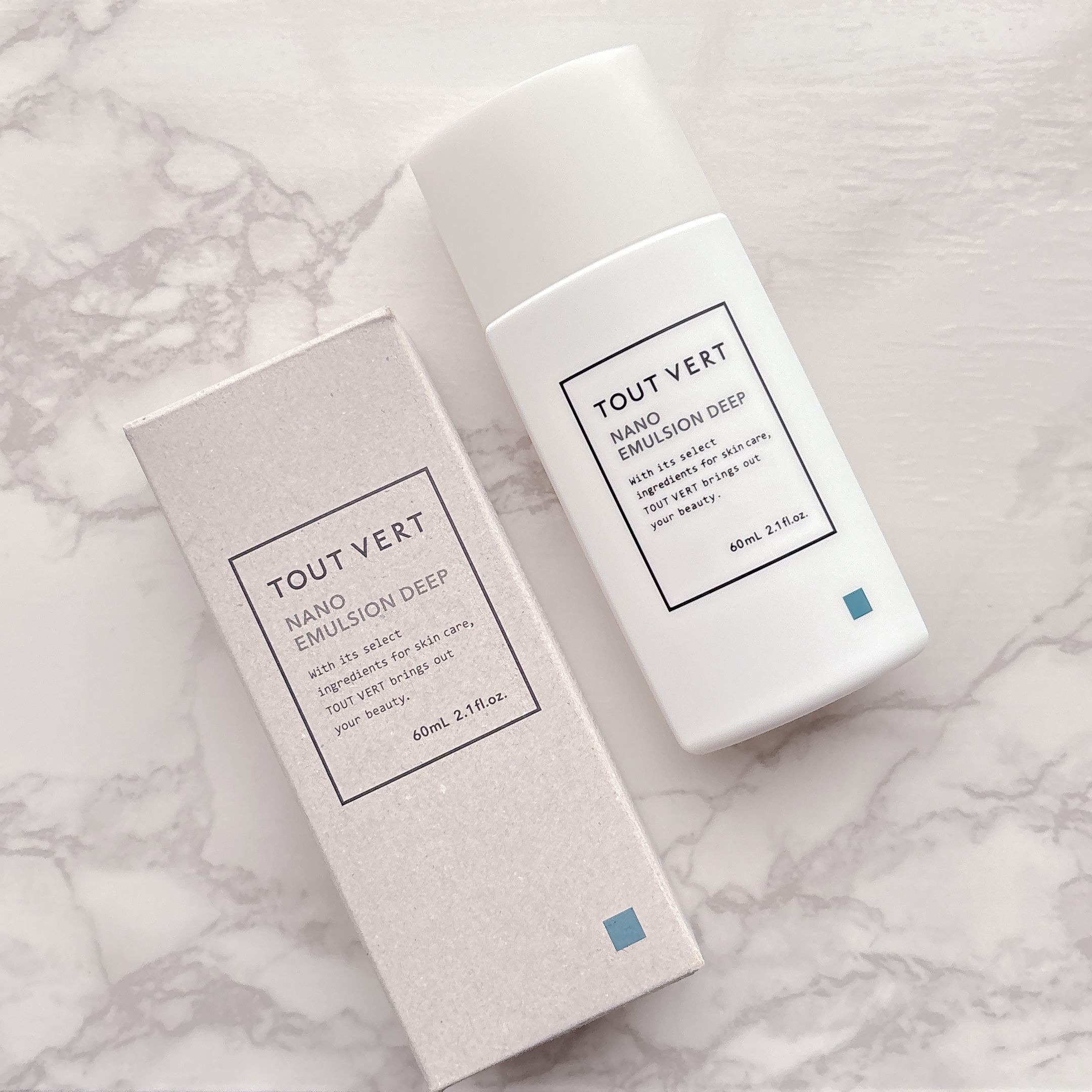 TOUT VERT NANO EMULSION DEEP 60ml x 3本 トゥヴェール ナノエマルジョン 60ml ディープ セラミドミルク
