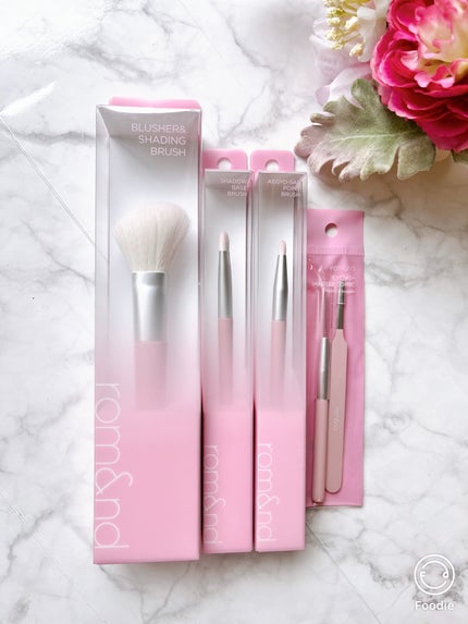 ロムアンド涙袋ポイントブラシ/rom&nd/メイクブラシを使ったクチコミ(1枚目)