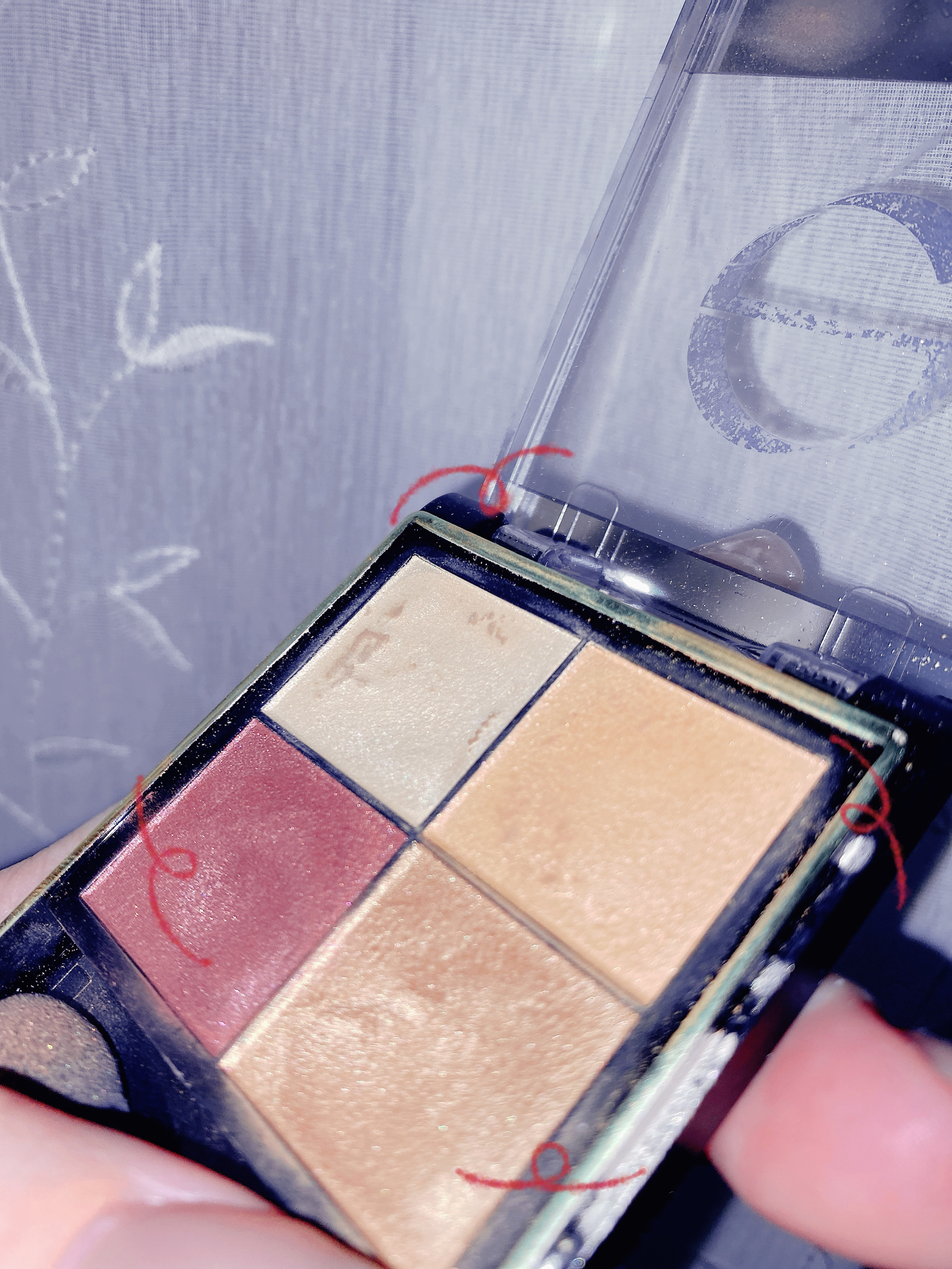 リアルクローズシャドウ/excel/アイシャドウパレットを使ったクチコミ（1枚目）