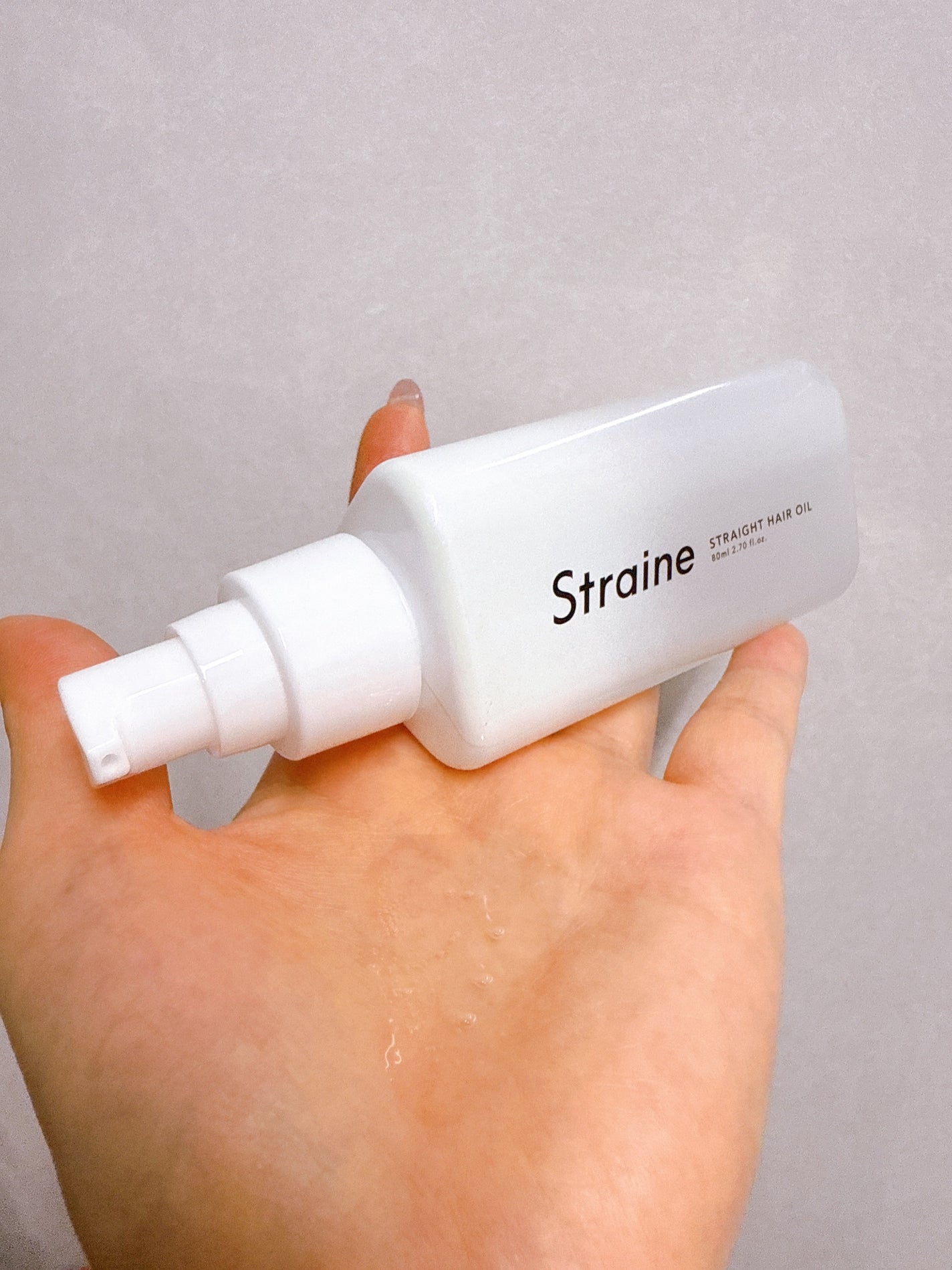 ストレートヘアオイル/Straine/ヘアオイルを使ったクチコミ(3枚目)