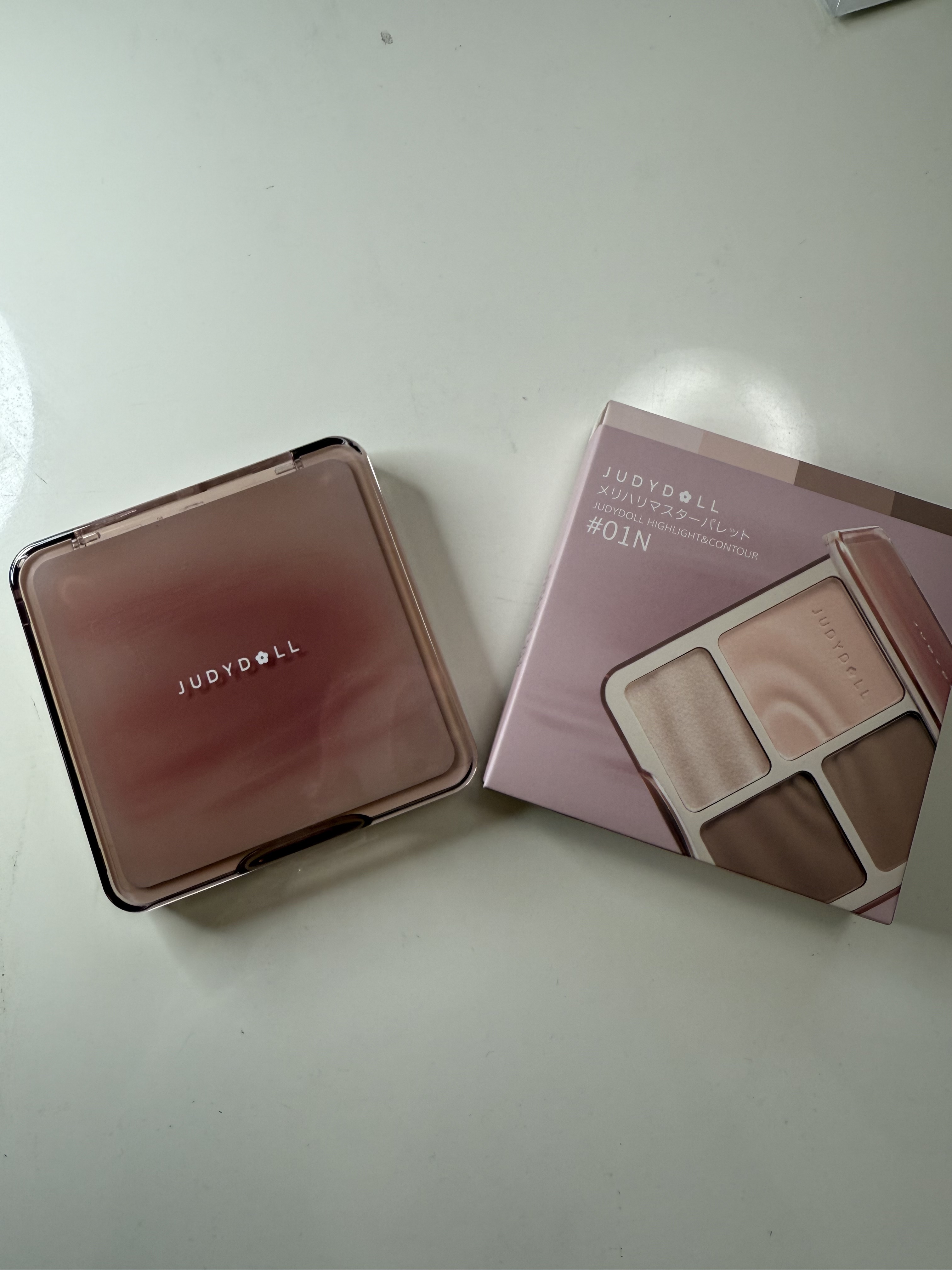 JUDYDOLL メリハリマスターパレット/JUDYDOLL/パウダーハイライトを使ったクチコミ（1枚目）