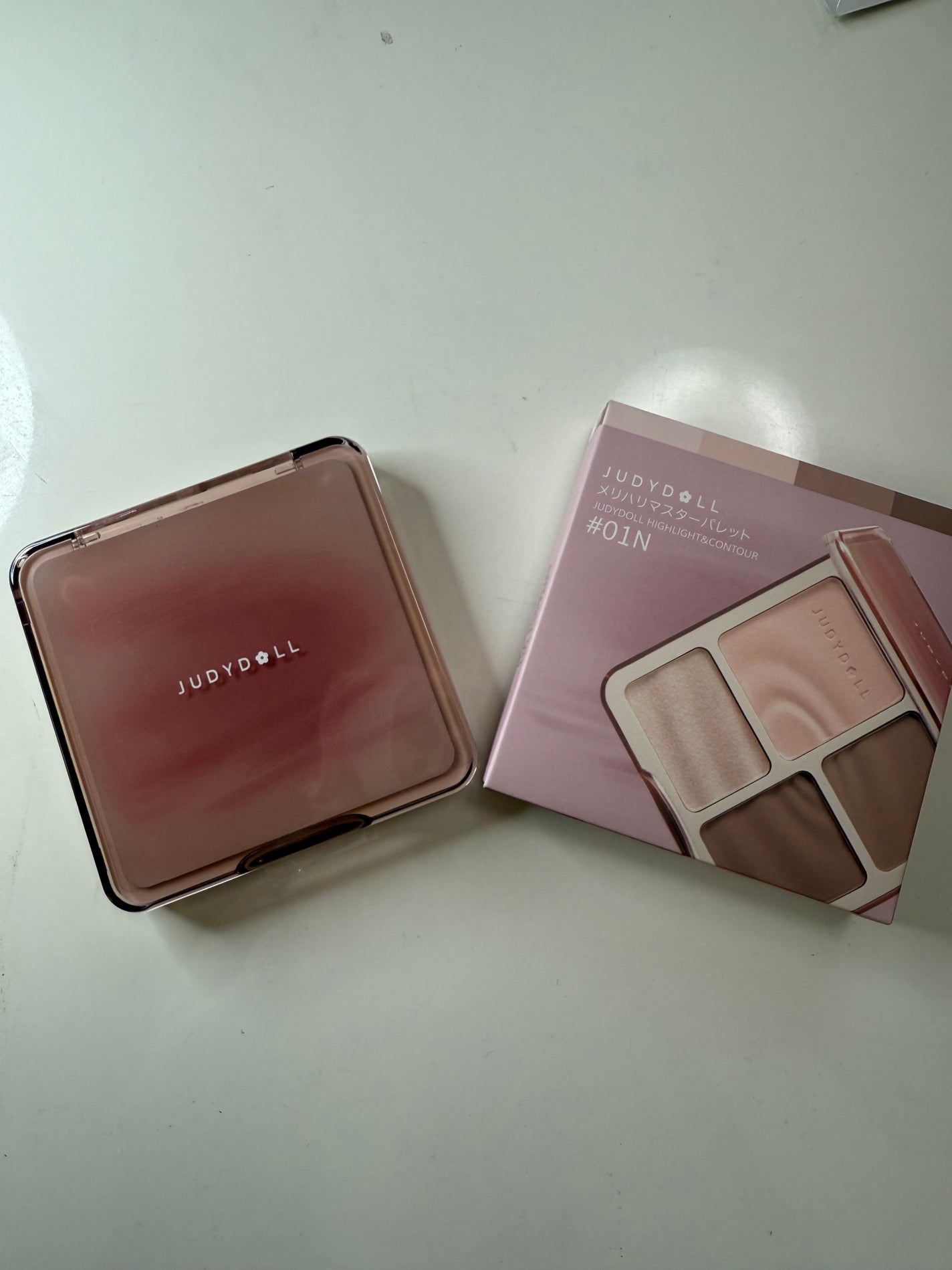 JUDYDOLL メリハリマスターパレット/JUDYDOLL/パウダーハイライトを使ったクチコミ(1枚目)