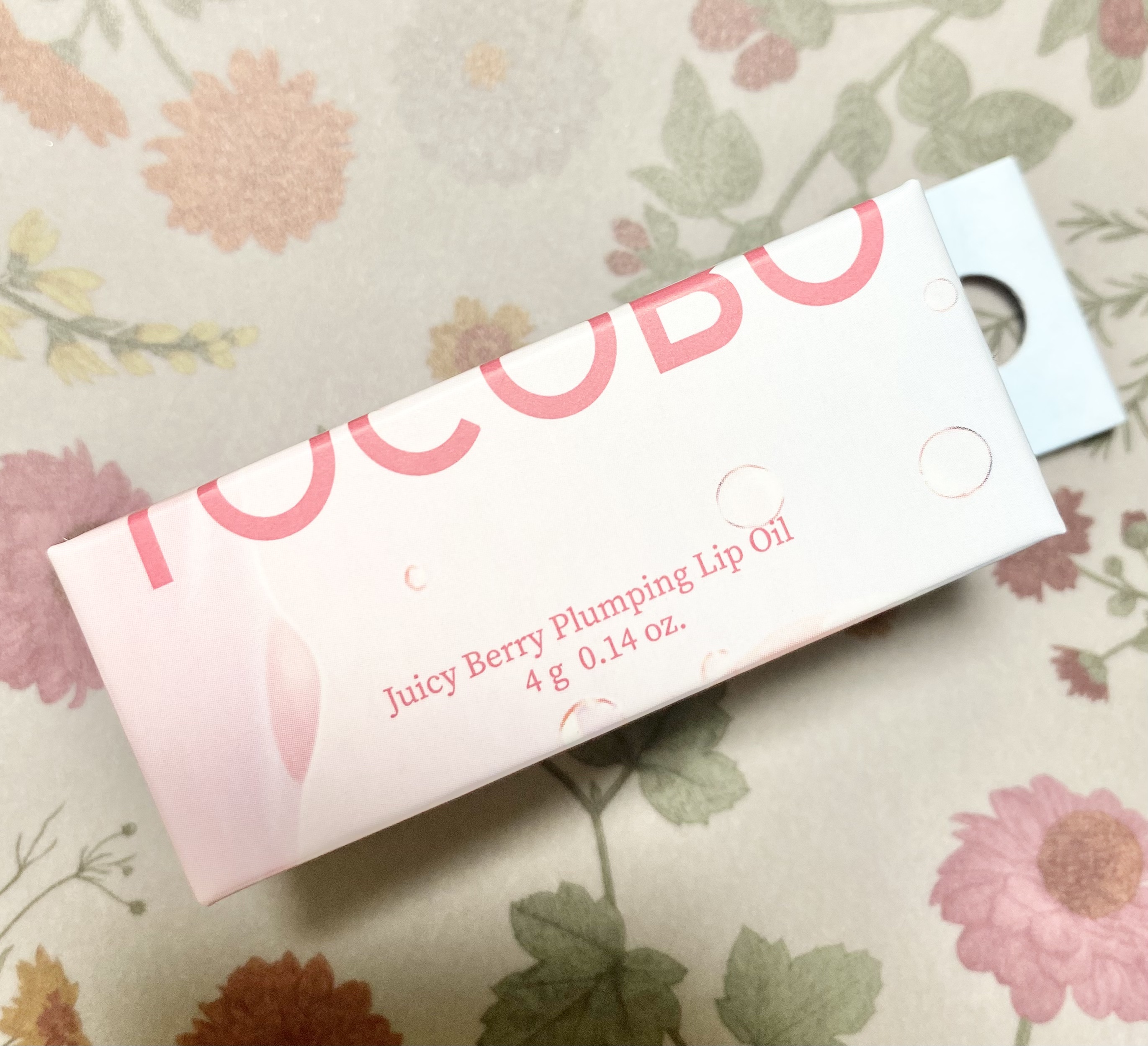 ジューシーベリープランピングリップオイル 18 コージーピンク/TOCOBO/リップグロスを使ったクチコミ（1枚目）