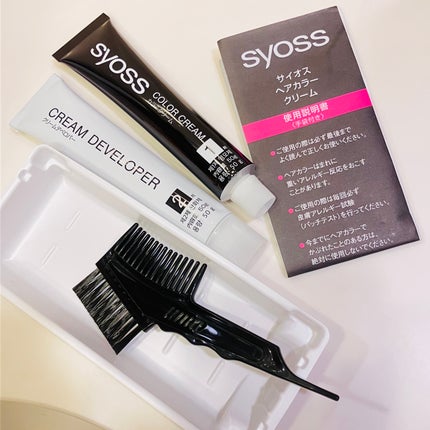 ヘアカラー クリーム/サイオス/ヘアカラーを使ったクチコミ(4枚目)