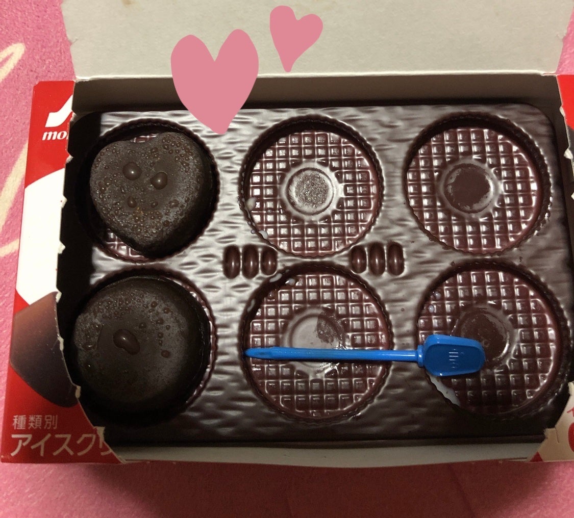 チョコミント好き🍫 on LIPS 「中開いたら、はーとぅ入ってた♡開封する時ドキドキ感半端ないんだ..」(1枚目)