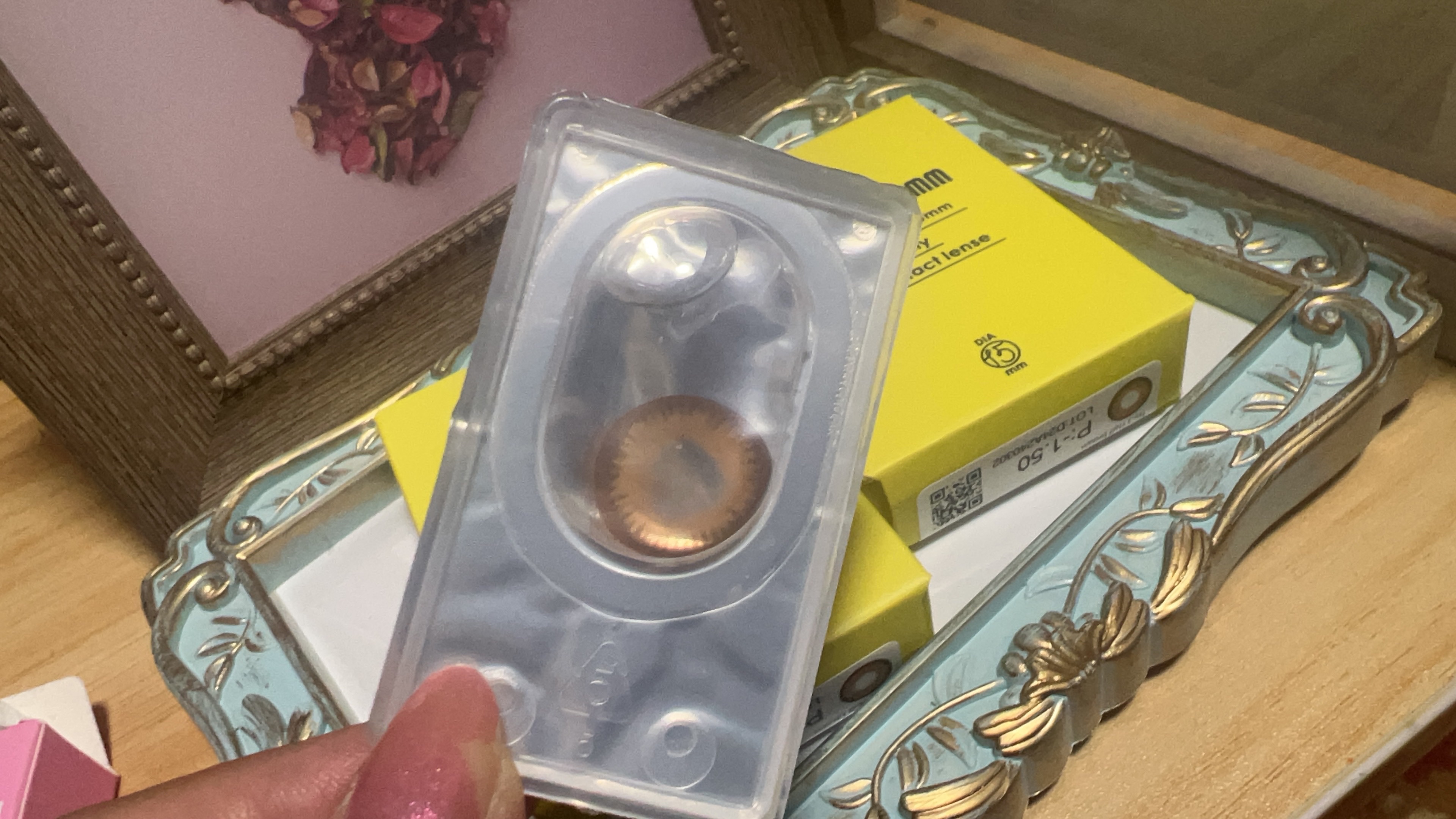 DOLCE Natural by ZERU 1day/ZERU/ワンデー（１DAY）カラコンを使ったクチコミ（2枚目）