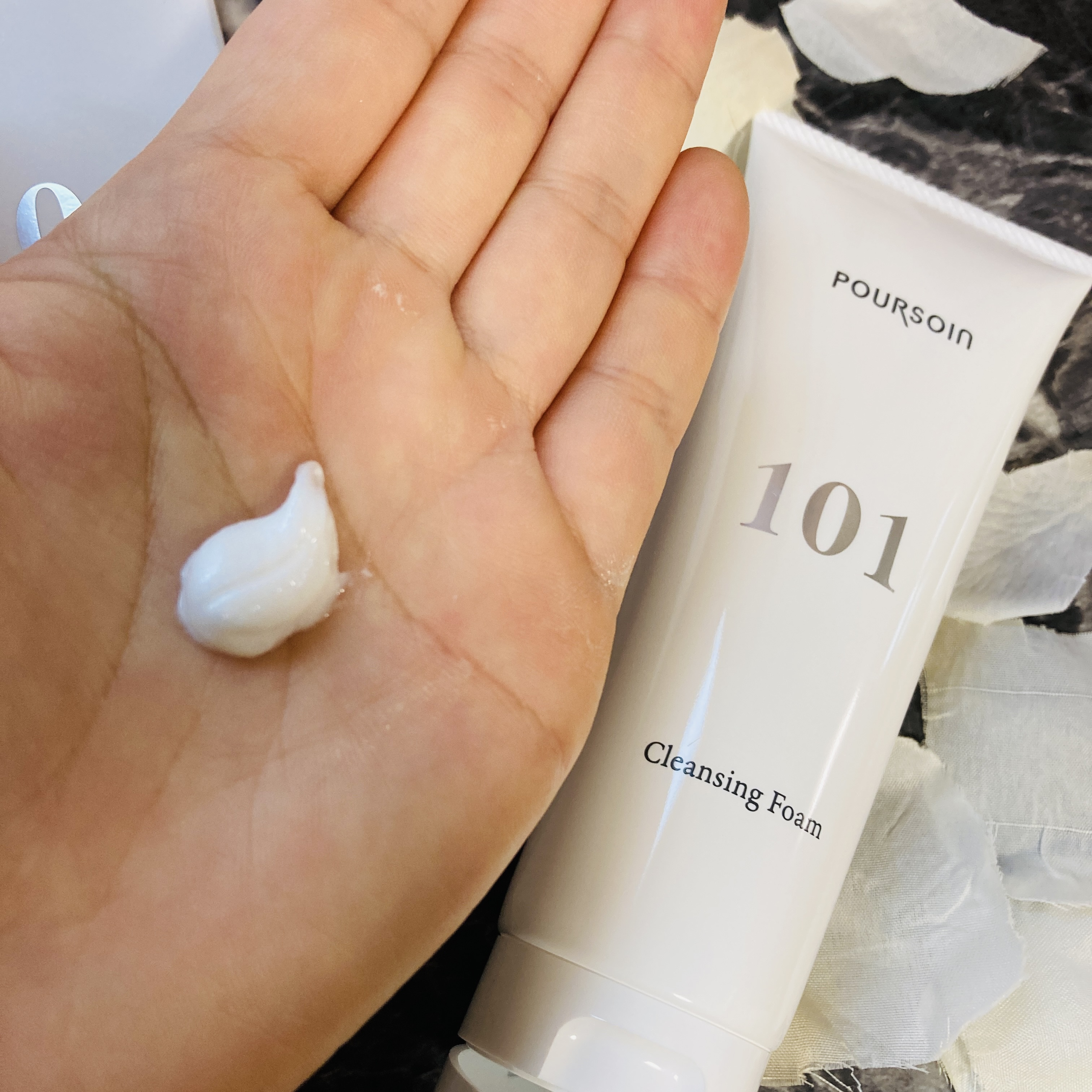 クレンジングフォーム 101/プルソワン/洗顔フォームを使ったクチコミ（2枚目）