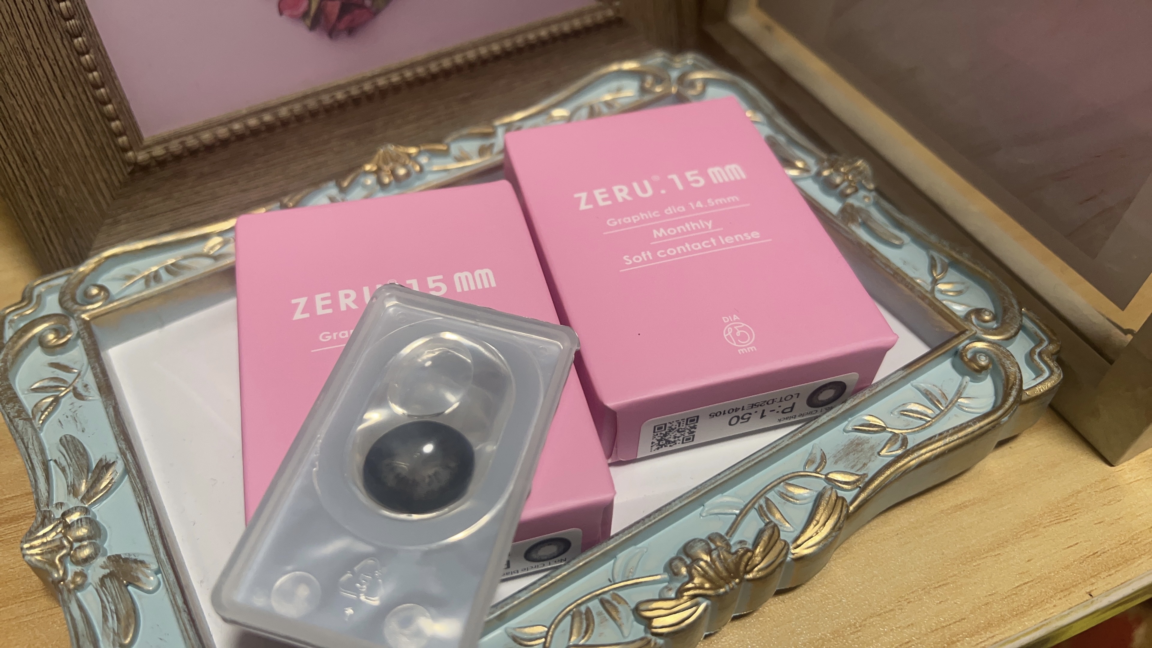 DOLCE Natural by ZERU 1day/ZERU/ワンデー（１DAY）カラコンを使ったクチコミ（1枚目）