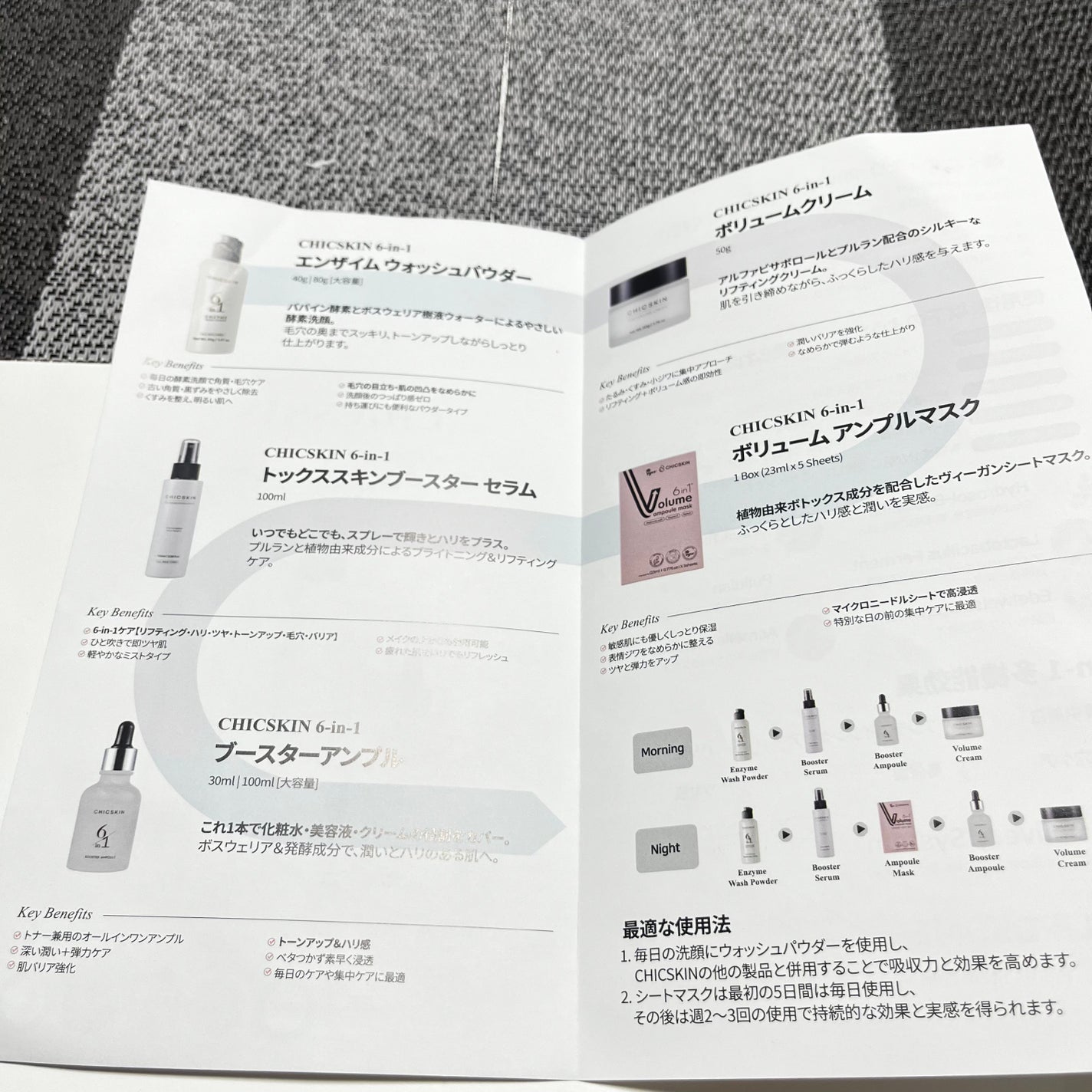 6in1 エンザイム ウォッシュパウダー/CHICSKIN/洗顔パウダーを使ったクチコミ(3枚目)