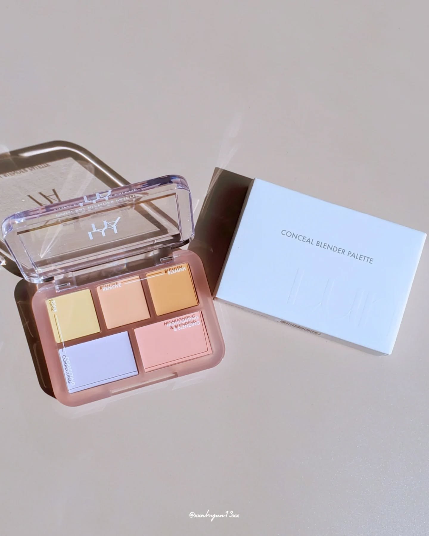 コンシールブレンダーパレット/LUNA/パレットコンシーラーを使ったクチコミ（2枚目）