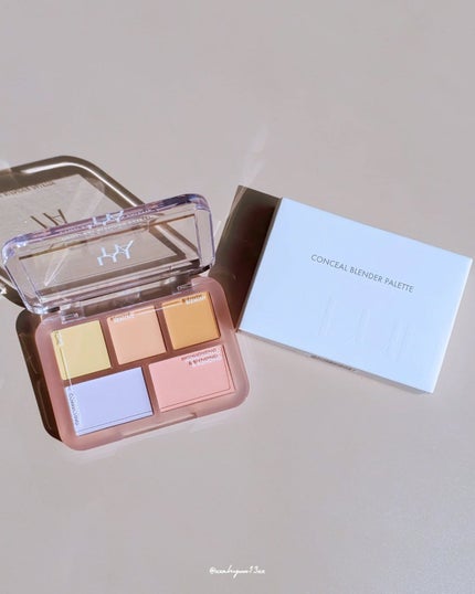 コンシールブレンダーパレット/LUNA/パレットコンシーラーを使ったクチコミ(2枚目)