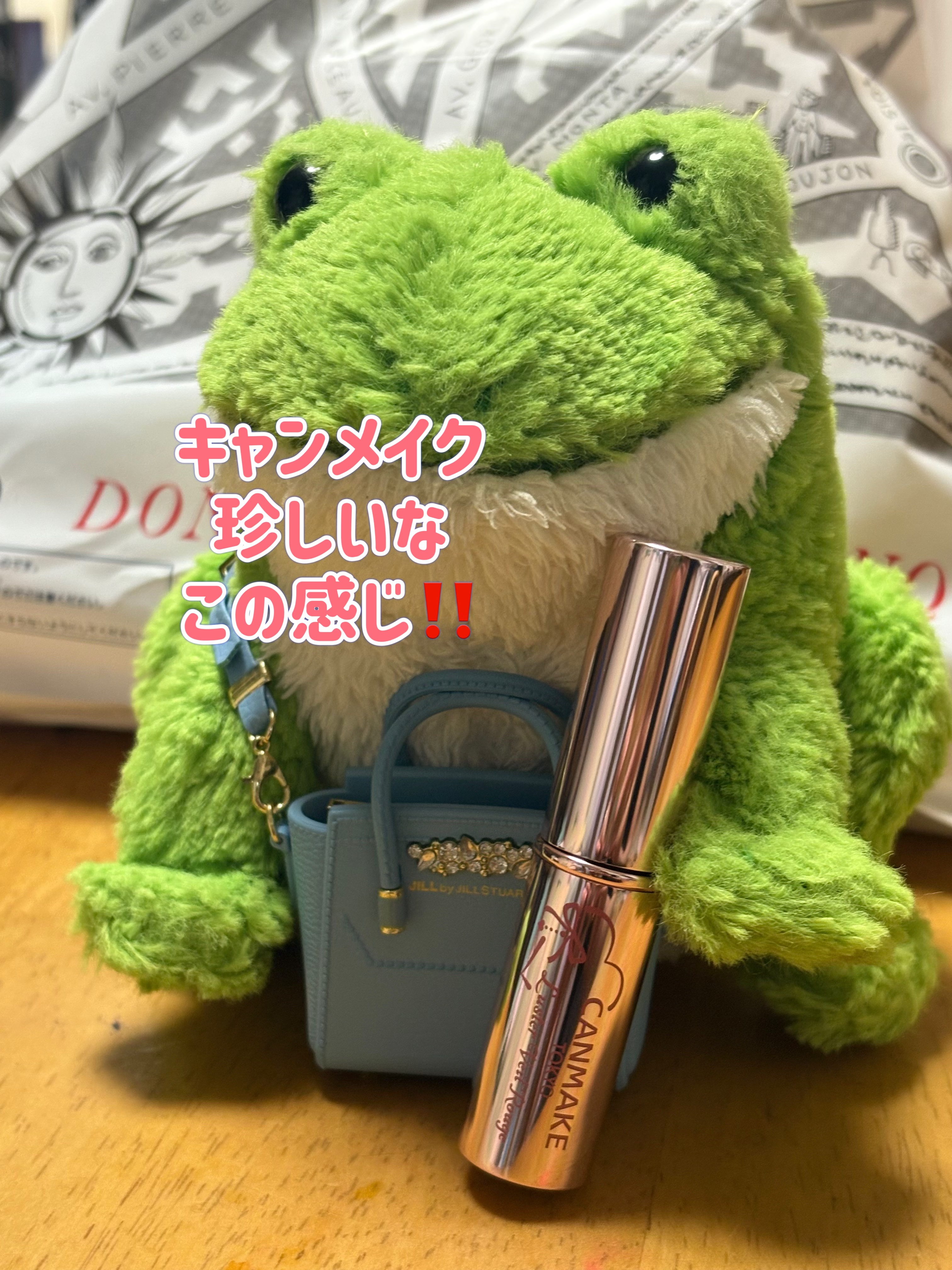 ラスターヴェールルージュ/キャンメイク/口紅を使ったクチコミ（3枚目）