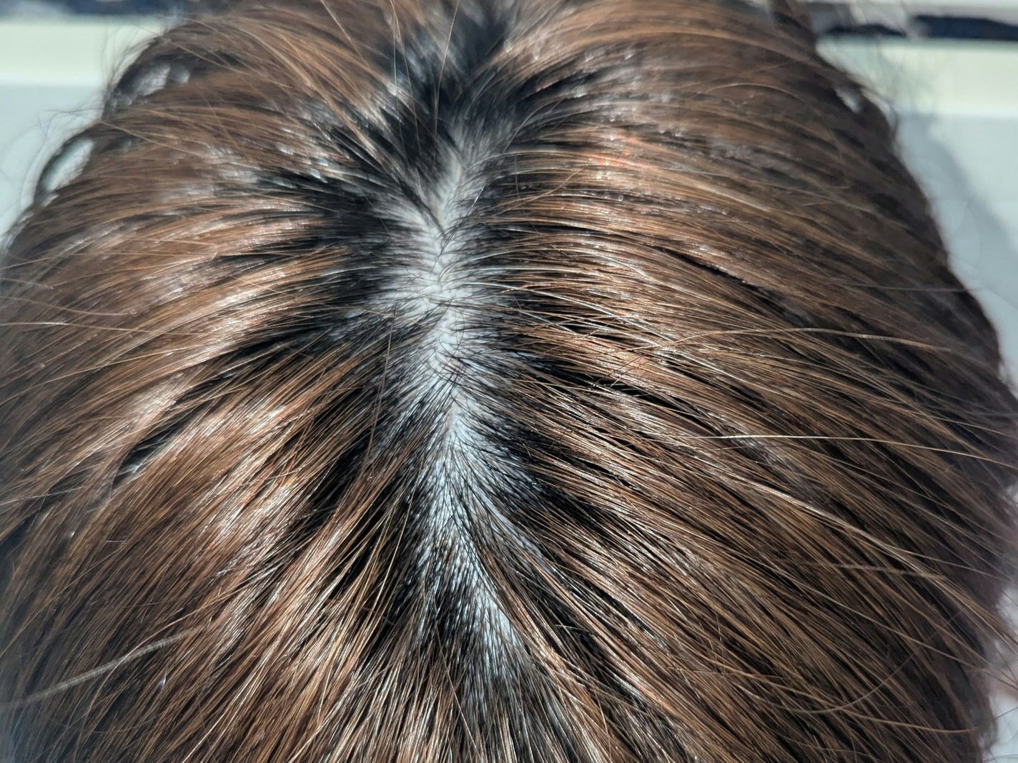 泡カラー 白髪用/ブローネ/ヘアカラーを使ったクチコミ(6枚目)